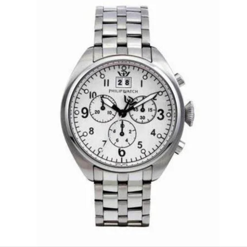 Philip Men's Stainless Steel Chronograph Watch